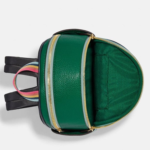 🌺 Coach Mini Court Backpack With Radish ❤️ - Picture 4 of 13